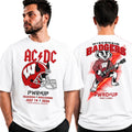 ACDC PWR UP Tour 2026 Madison Wisconsin Helmet T-Shirt Camp Randall Stadium Rock Concert Merch - Merchluma