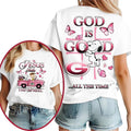 Green Bay Packers Snoopy Jesus Take The Wheel God Is Good Shirt Packers Merch Religious Gifts - Merchluma