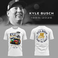 Kyle Busch 1985 2026 In Memory Of Legend Commemorative T-Shirt RIP Kyle Busch Merch - Merchluma