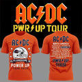 ACDC X UTSA Roadrunners Football Power Up Tour 2026 T-Shirt ACDC Merch Gift For Music Lovers - Merchluma