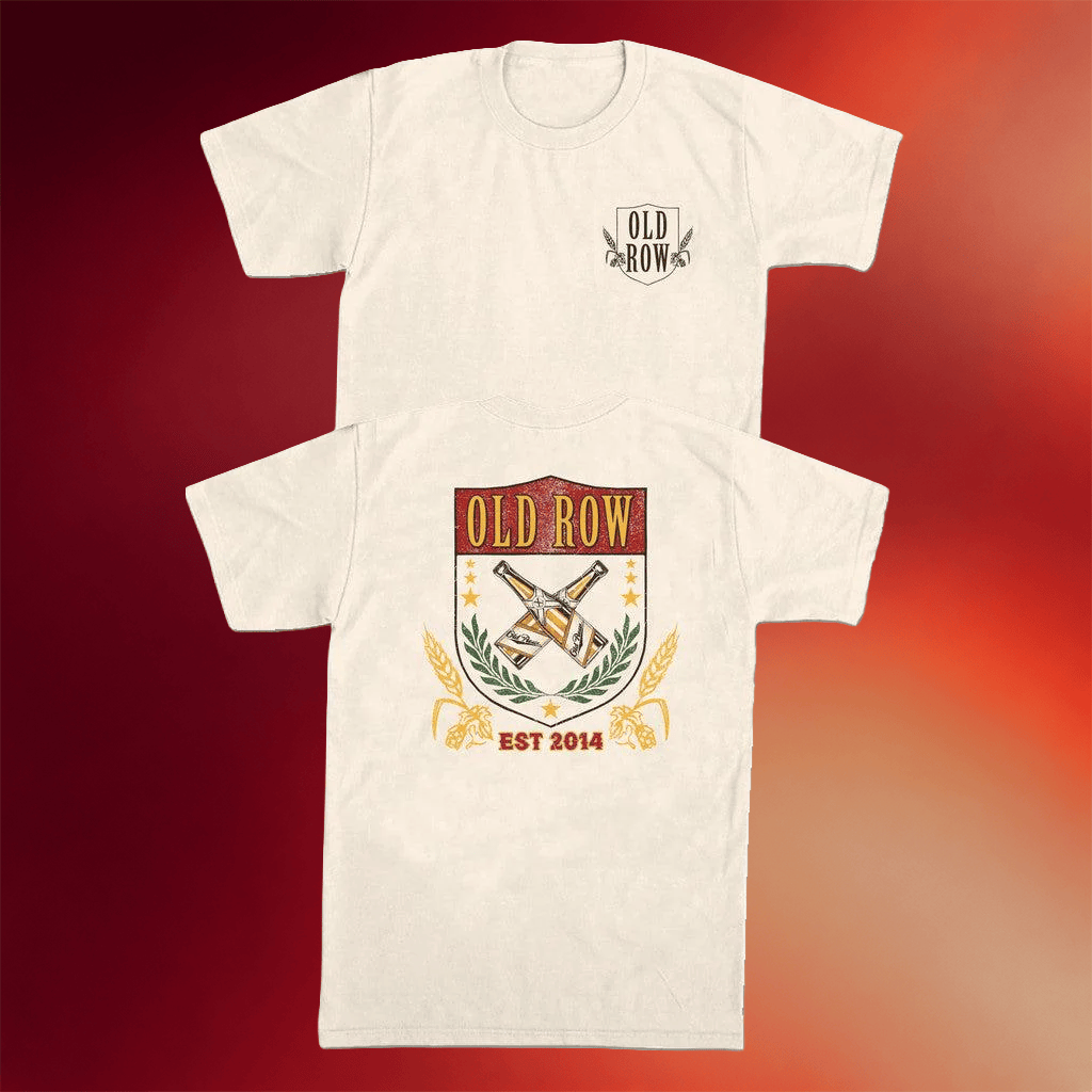 Old Row Merch The Beer Crest T-Shirt Old Row Shirt Good Gifts For Brother - Merchluma