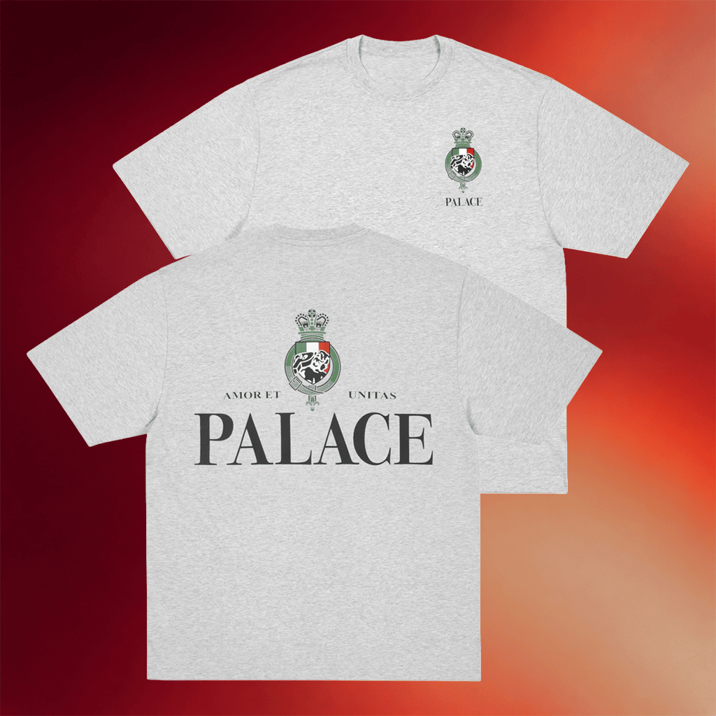 Palace Skateboards Merch 2026 Heavy Crest T-Shirt Birthday Gifts For Brothers - Merchluma