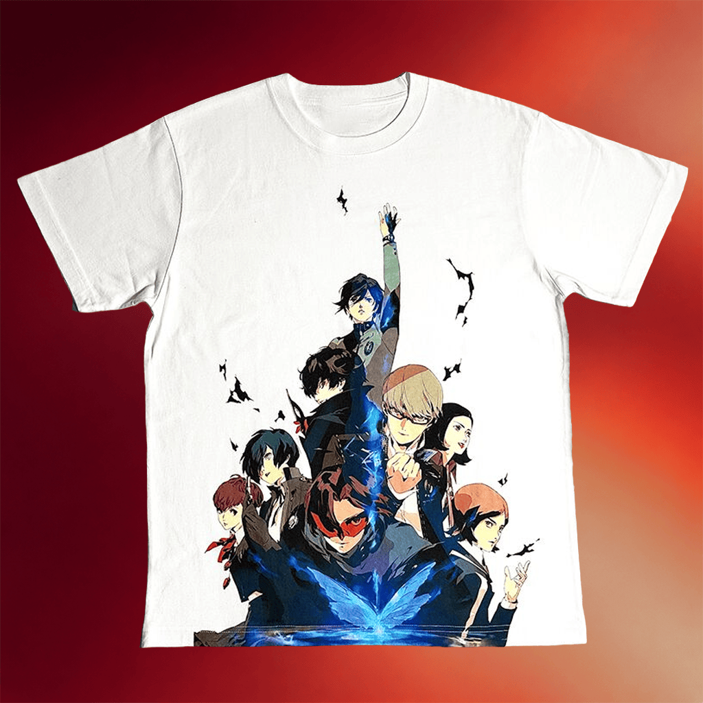 Persona 30Th Anniversary Merch The Key Visual T-Shirt Best Gift For Game Lovers - Merchluma