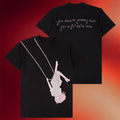 Olivia Rodrigo Merch 2026 You Seem Pretty Sad For A Girl So In Love Album Cover T-Shirt Black - Merchluma