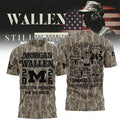 Morgan Wallen X Michigan Wolverines Football Still The Problem Tour 2026 T-Shirt MW Tour Merch - Merchluma