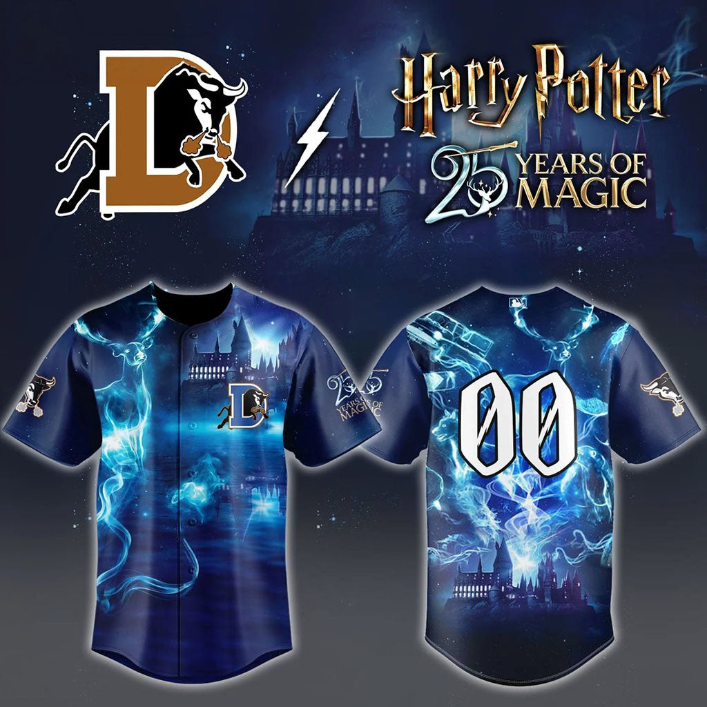Personalized Durham Bulls Harry Potter Night Jersey Durham Bulls Merch Gift For Baseball Fans - Merchluma