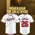 Noah Kahan The Great Divide Tour 2026 At Nationals Park Jersey Noah Kahan Merch Gift For Fans - Merchluma