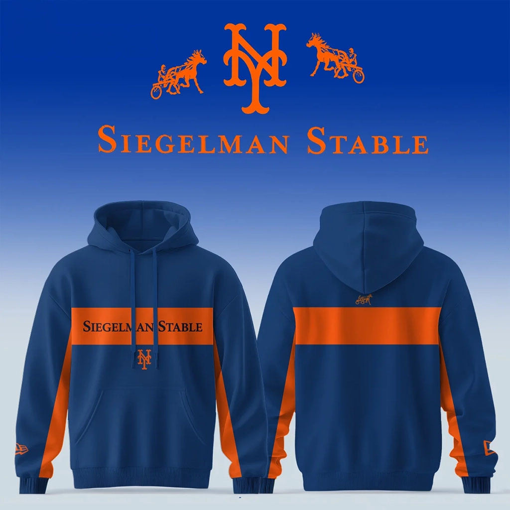 New York Mets X Siegelman Stable 2026 Hoodie NY Mets Merch Baseball Fan Apparel Him Gifts - Merchluma