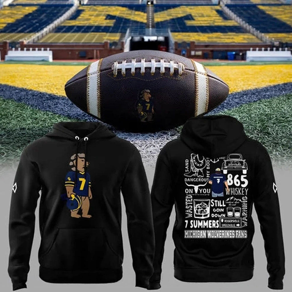 Michigan Wolverines X Morgan Wallen Merch 2026 MW Still The Problem Tour Hoodie Fan Gear - Merchluma