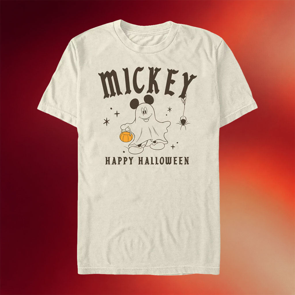 D Halloween Merch 2026 Mickey Mouse Happy Halloween T-Shirt Cute Gift For Friends - Merchluma