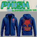 Phish Summer Tour 2026 Merch What's Going Through Your Mind Zip Hoodie Gift For Rock Fans - Merchluma
