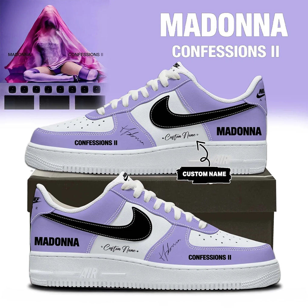 Personalized Madonna Confessions II Shoes Sneakers 2026 Madonna Merch Present For Mom - Merchluma