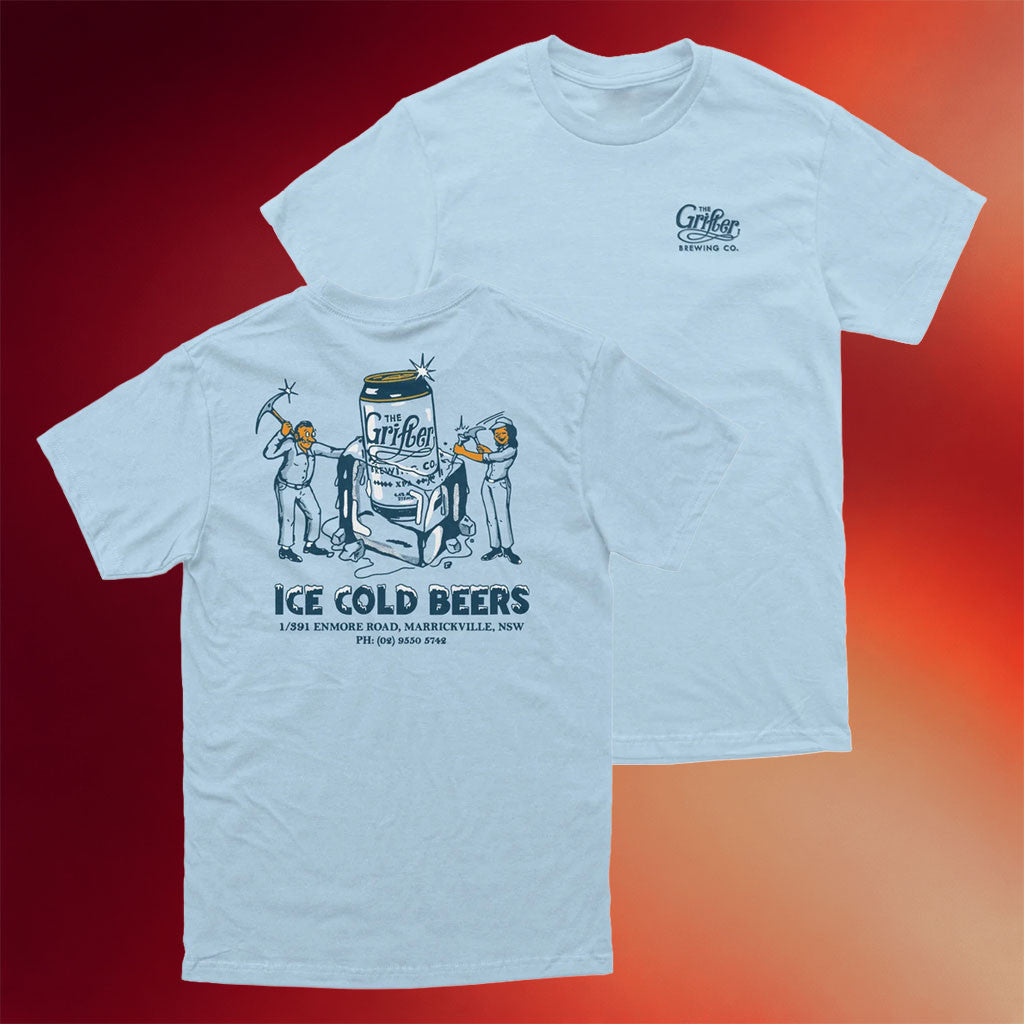 The Grifter Brewing Co Merch 2026 Ice Cold Beers T-Shirt Best Gift For Dad - Merchluma