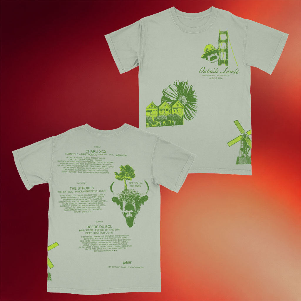 Outside Lands Merch 2026 Icon Event T-Shirt Music Festival Outfits Gift For Music Lovers - Merchluma