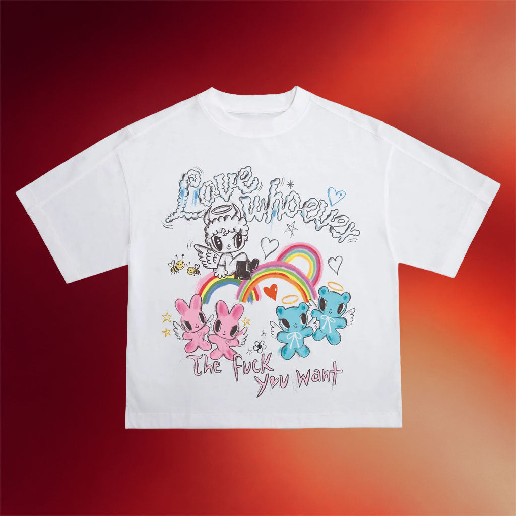 Drew Afualo Merch 2026 Love Whoever The Fck You Want T-Shirt White Unique Gift For Friends - Merchluma