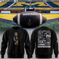 Michigan Wolverines Football X Morgan Wallen Black Sweatshirt MW Still The Problem Tour Merch - Merchluma