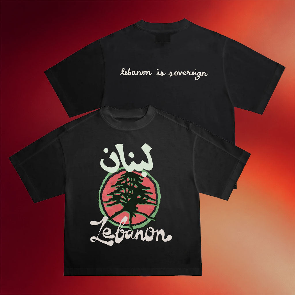 Drew Afualo Merch 2026 Lebanon Is Sovereign T-Shirt Unique Gift For Friends - Merchluma