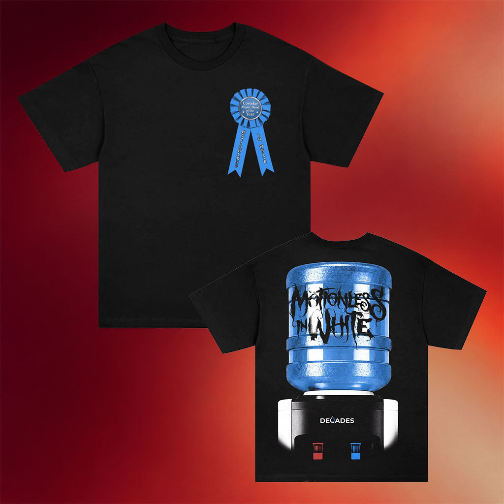 Motionless In White Merch 2026 Coworker Music Band Of The Year T-Shirt Black MIW Merchandise - Merchluma