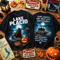 Lake Placid Halloween Killer Crocodile Horror Movie Wash T-Shirt Lake Placid Merch Fan Gifts - Merchluma
