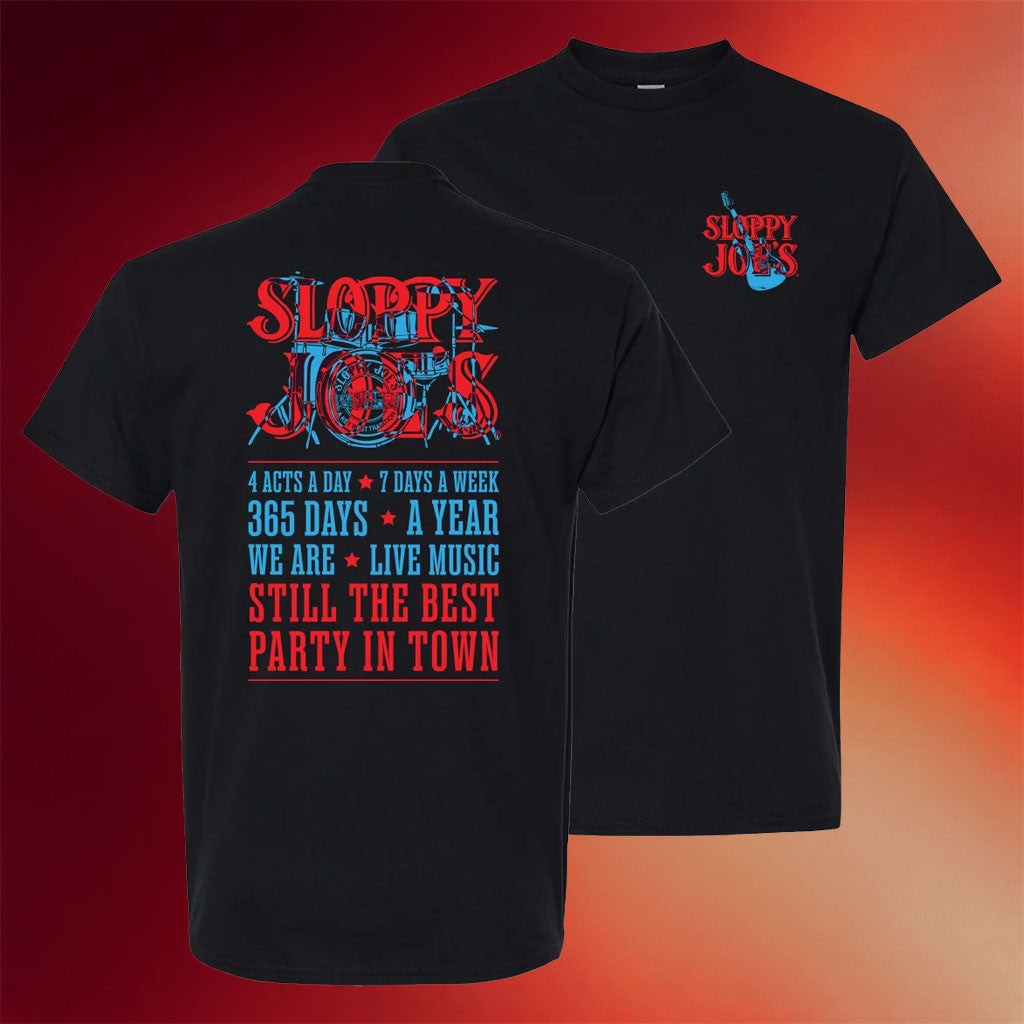 Sloppy Joe's Merch 2026 Sloppy Joe's Concert T-Shirt Black Gift Ideas For Brothers - Merchluma
