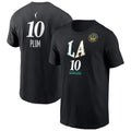 Kelsey Plum T-Shirt Black Los Angeles Sparks Merch 2026 #10 Rebel Edition Shirt Gift For Fans - Merchluma