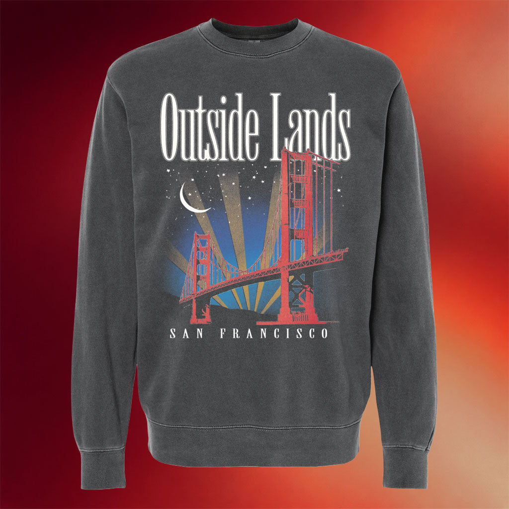 Outside Lands Merch 2026 Bridge Crewneck Outside Lands San Francisco Sweatshirt Gift For Fans - Merchluma