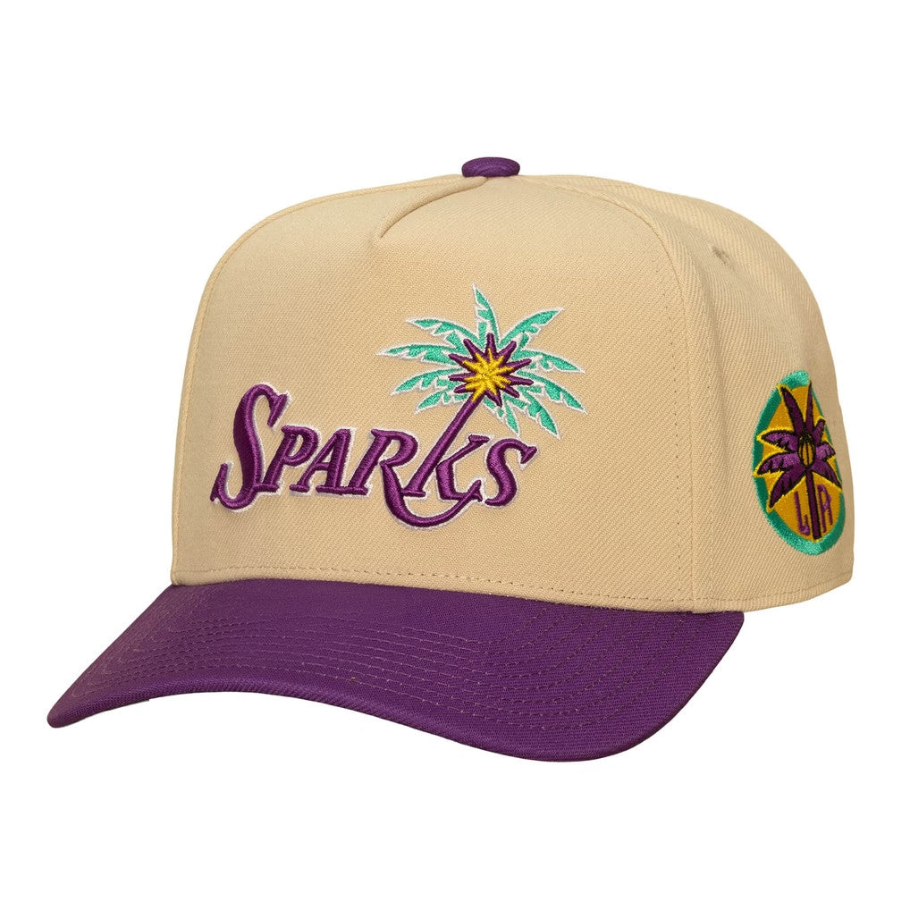 Los Angeles Sparks Merch 2026 Sparks Pro Pinch Two Tone Hat Embroidered Baseball Fan Cap Gifts - Merchluma