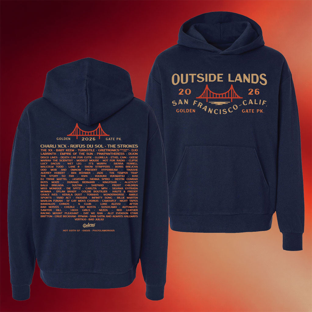 Outside Lands Merch 2026 Bridge Event Hoodie Music Festival Clothing Gift For Fans - Merchluma