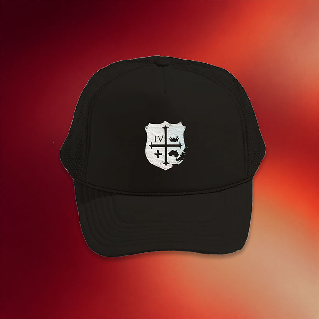 For King And Country Merch 2026 World on Fire Crest Trucker Hat Cool Gifts For Music Lovers - Merchluma
