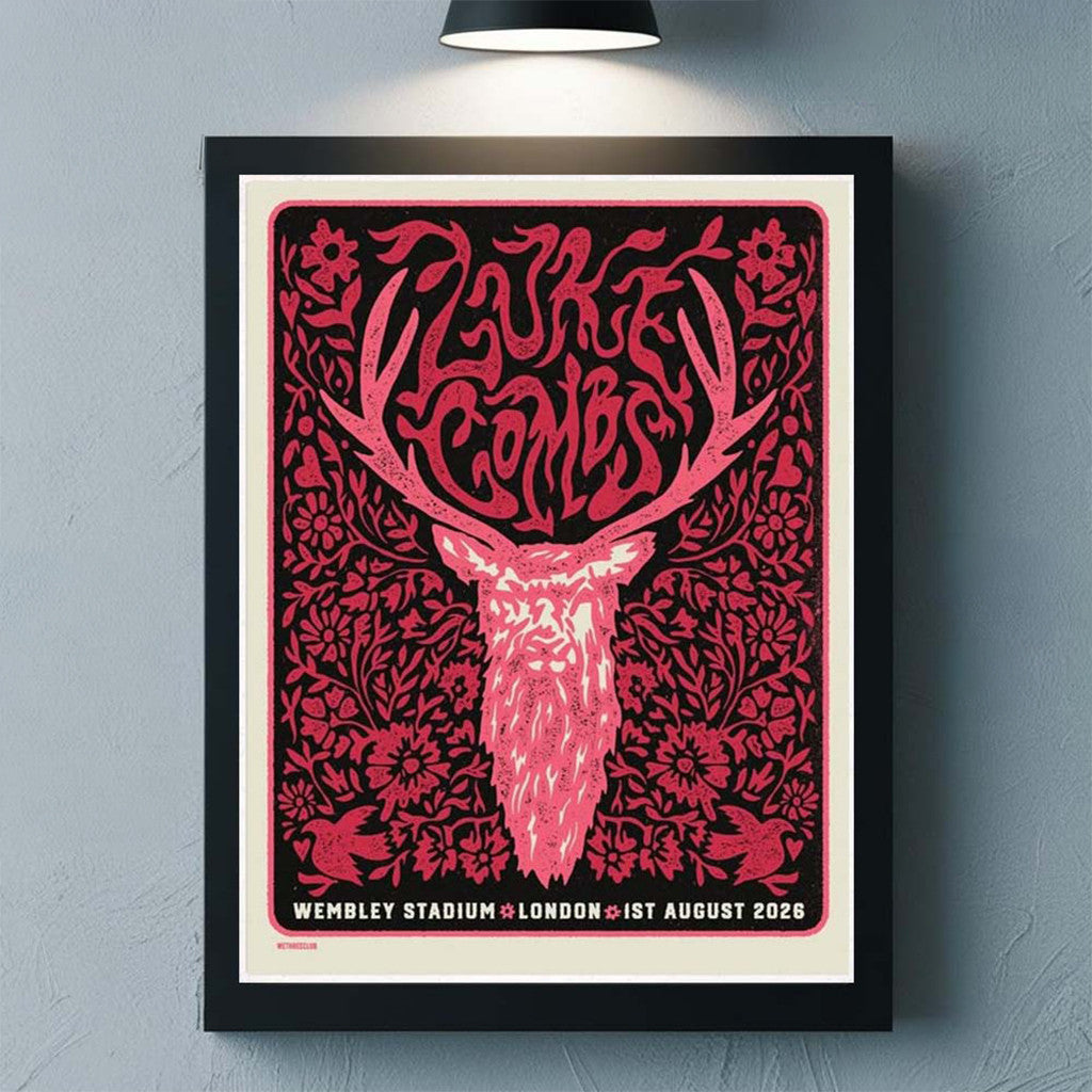 Luke Combs London UK 2026 Night 2 Poster Luke Combs Merch Presents For Music Lovers - Merchluma
