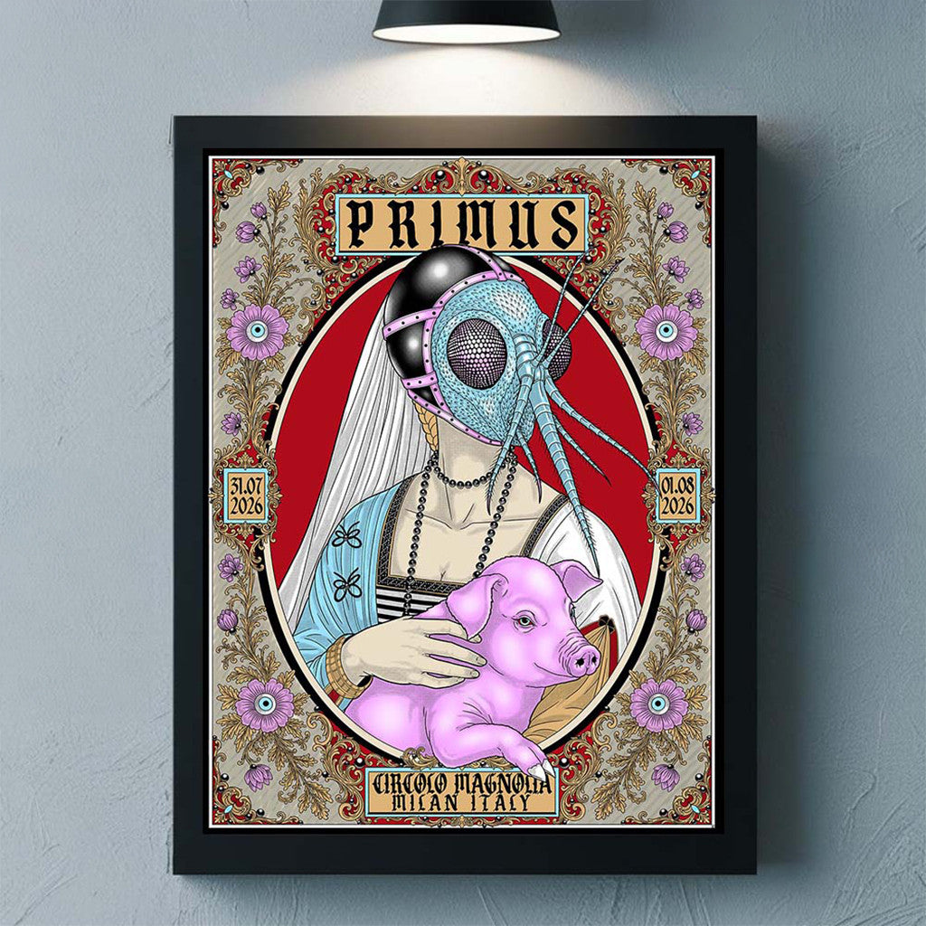 Primus Merch Milan Italy 2026 Poster At Circolo Magnolia On 31 July And 1 August 2026 Poster - Merchluma