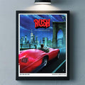 Rush New York 2026 Live At Madison Square Garden Brooklyn Bridge Event Poster Rush Merch - Merchluma