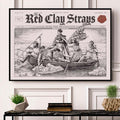 The Red Clay Strays Columbia MD 2026 Event Poster The Red Clay Strays Merch Wall Art Decor - Merchluma