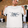 Benny Barrels Shirt Ben Rice NY Bronx Baseball T-Shirt White Best Gifts For Baseball Fans - Merchluma