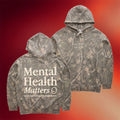 Happiness Project Merch 2026 Mental Health Matters Hoodie Camo Motivational Gift Ideas - Merchluma