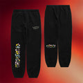 Happiness Project Merch 2026 Wildflower Sweatpants Mental Health Matters Apparel Black - Merchluma
