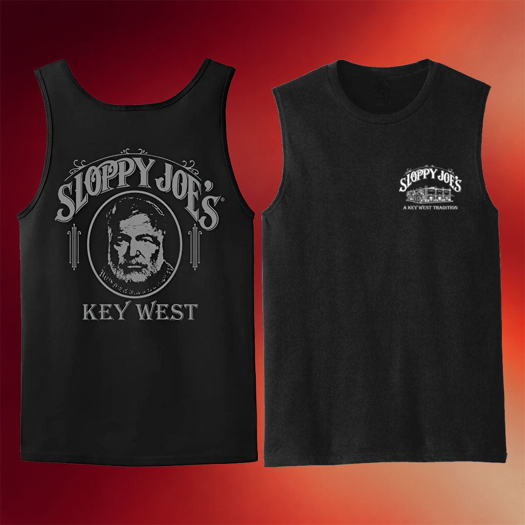 Sloppy Joe's Merch 2026 Sloppy Joe's Key West Tank Top Black Unique Gift For Dad - Merchluma