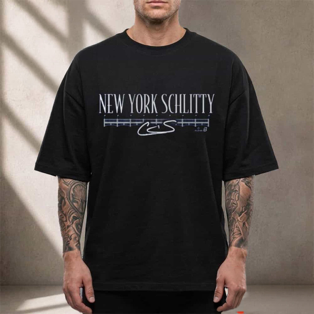 Cam Schlittler New York Schlitty T-Shirt New York Yankees Merch Best Gifts For Baseball Fans - Merchluma