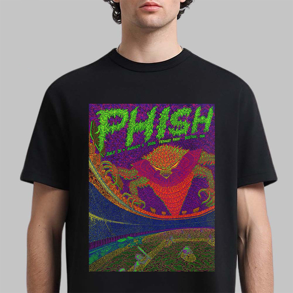 Phish Dry Goods Boston MA 2026 LE T-Shirt Phish Merch Gifts For Rock Fans - Merchluma