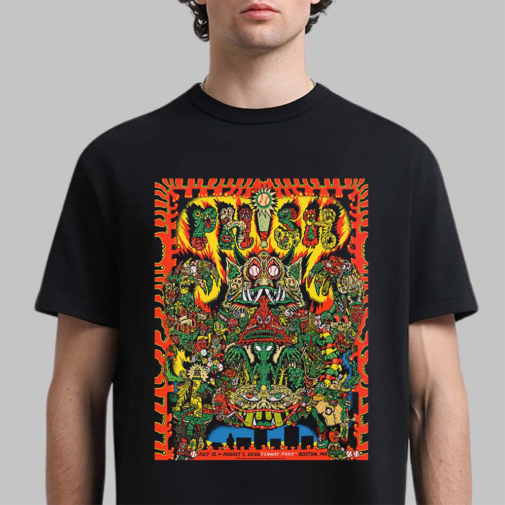 Phish Dry Goods Boston MA 2026 LE T-Shirt Phish Merch Presents For Music Lovers - Merchluma