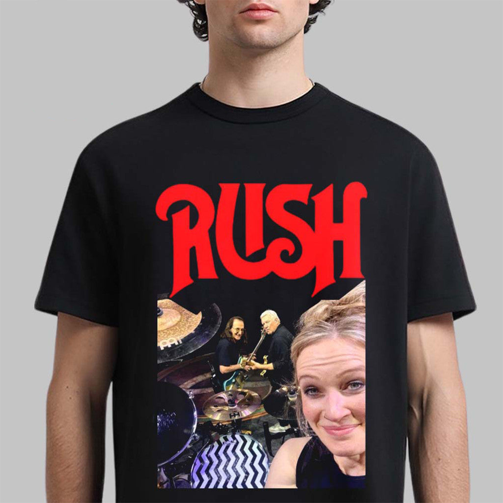 Rush Anika Nilles Selfie New York Shows 2026 T-Shirt Rush Merch Best Gifts For Rock Fan - Merchluma