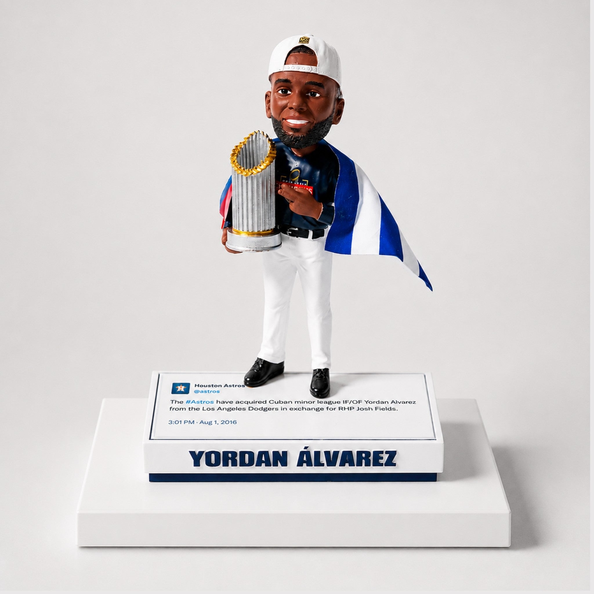 Astros Yordan Alvarez Bobblehead 2026 Houston Astros Merch Present For Baseball Fans - Merchluma
