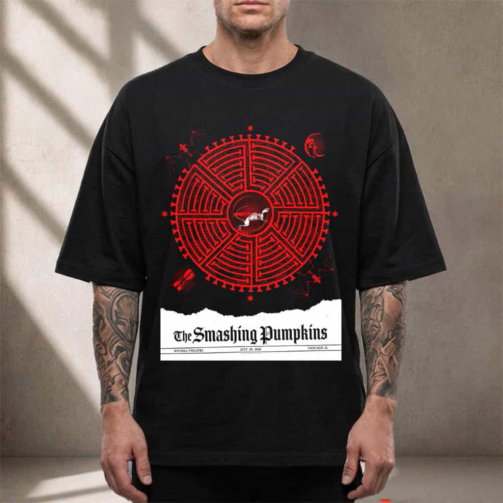 The Smashing Pumpkins 2026 Lollapalooza After Party T-Shirt The Smashing Pumpkins Merch - Merchluma