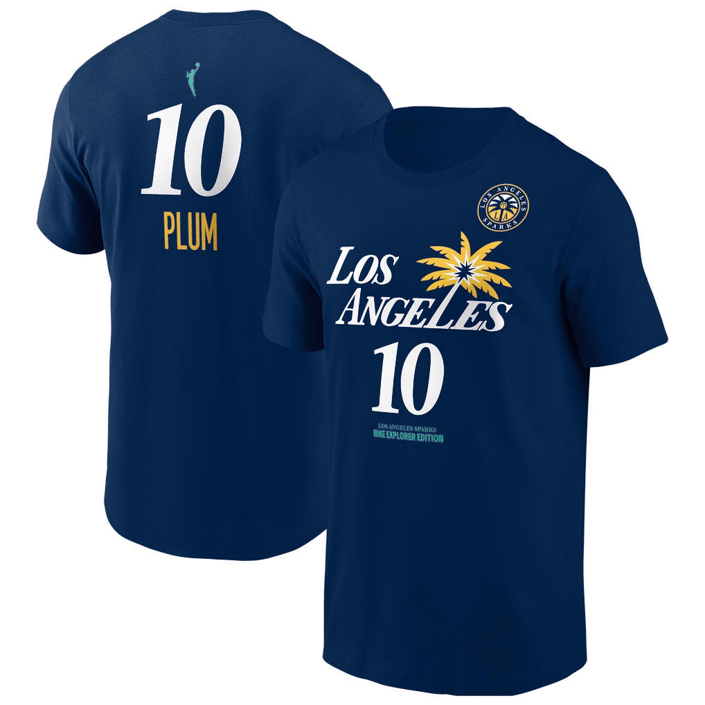 Kelsey Plum T-Shirt #10 Los Angeles Sparks Merch 2026 Best Gift For Basketball Lovers - Merchluma