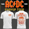 Denver Broncos X AC DC Power Up Tour 2026 T-Shirt The Pretty Reckless Shirt ACDC Merch - Merchluma