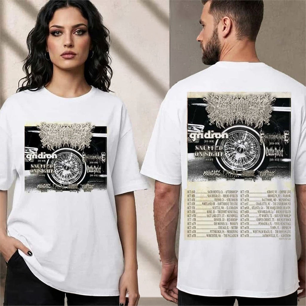 PeelingFlesh Album Release Tour 2026 Schedule Tour Dates Shirt PeelingFlesh Merch Fan Gifts - Merchluma