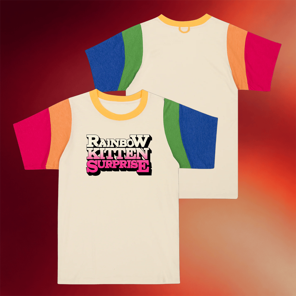 Rainbow Kitten Surprise Merch RKS X Camp Oscar T-Shirt Best Gifts For Rock Lovers - Merchluma