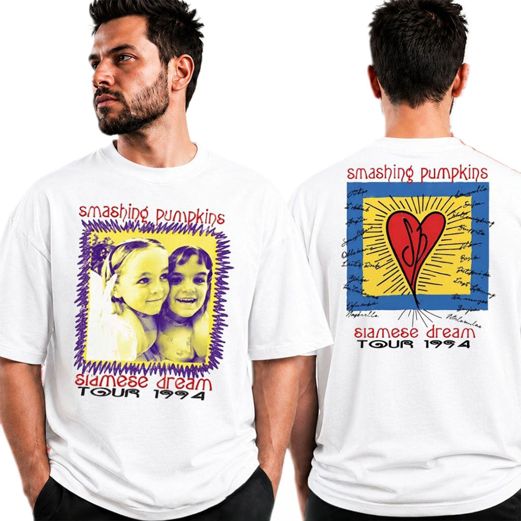 The Smashing Pumpkins Merch Siamese Dream Tour 1994 T-Shirt Gifts For A Rock Music Lover - Merchluma