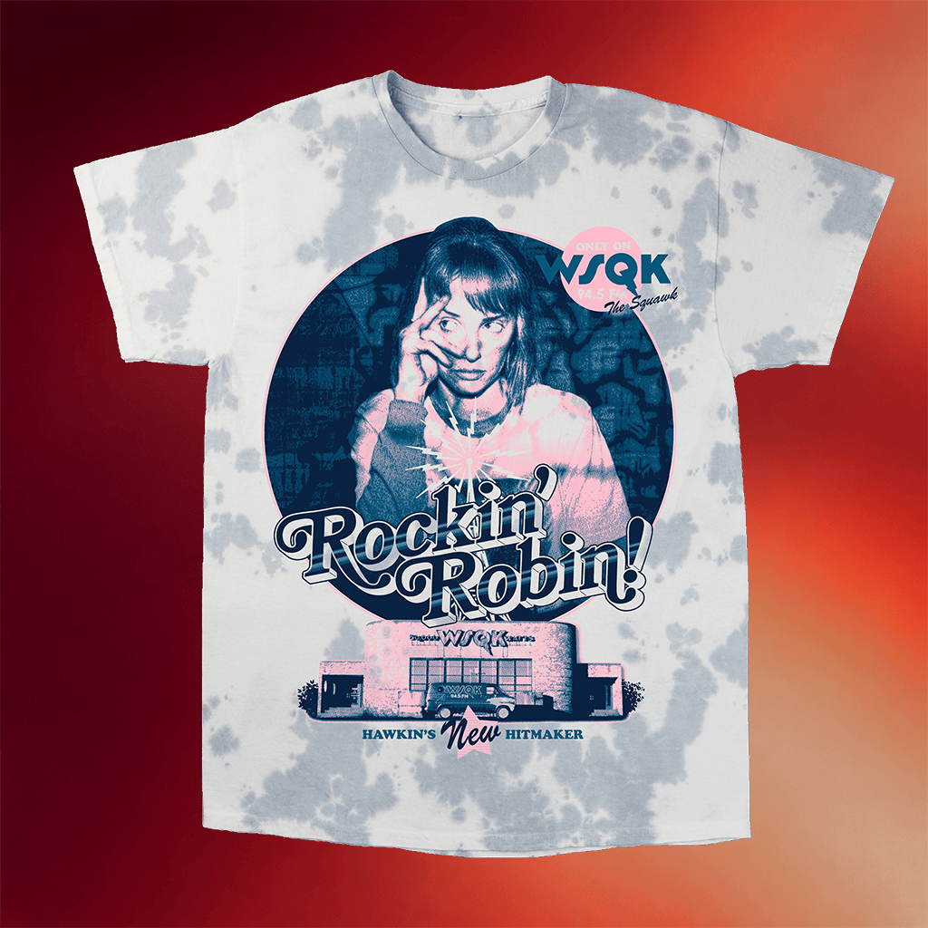 Studio House Designs Merch Rockin Robin Tie Dye T-Shirt Gifts For Girlfriend - Merchluma