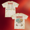 The Merch Collective Merch Rome Gemini Tour Tie Dye T-Shirt Gifts For Rome Band Fans - Merchluma